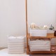 Tianshan cotton and linen simple Nordic storage box, large-capacity foldable clothing and toy storage basket, drawstring storage box Tianshan cotton and linen simple Nordic storage box, large-capacity foldable clothing and toy storage basket, drawstring storage box
