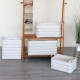Tianshan cotton and linen simple Nordic storage box, large-capacity foldable clothing and toy storage basket, drawstring storage box Tianshan cotton and linen simple Nordic storage box, large-capacity foldable clothing and toy storage basket, drawstring storage box
