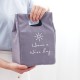 Creative wall-mounted cotton and linen fabric hanging bags, simple dormitory storage bags with large capacity for behind-the-door organization