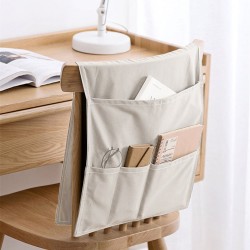 Three-dimensional cotton and linen breathable clothing dust cover, household wardrobe hanging bag, large visible dust bag for suits, coats, and furs