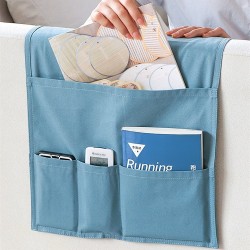 Three-dimensional cotton and linen breathable clothing dust cover, household wardrobe hanging bag, large visible dust bag for suits, coats, and furs
