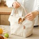 Thickened aluminum foil canvas student and office lunch bag, insulated and fresh-keeping lunch bag, large-capacity lunch box bag Thickened aluminum foil canvas student and office lunch bag, insulated and fresh-keeping lunch bag, large-capacity lunch box bag