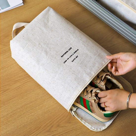 Tianshan cotton and linen storage box with compartments, drawer-style storage box, perfect for wardrobe organization and home storage Tianshan cotton and linen storage box with compartments, drawer-style storage box, perfect for wardrobe organization and home storage
