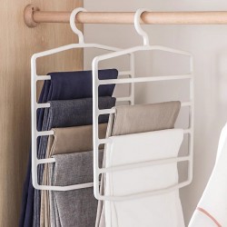Nordic cotton and linen hanging wall storage bag, bedroom storage bag, seven-pocket hanging storage bag, women's dormitory door hanging bag