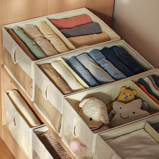Living room storage kraft paper clothing storage bin, dirty laundry basket, household plush toy storage basket, waterproof and moisture-proof. Living room storage kraft paper clothing storage bin, dirty laundry basket, household plush toy storage basket, waterproof and moisture-proof.