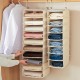 Bedroom door storage hanging bag, thickened, multifunctional, dormitory student storage bag with multiple pockets, dropshipping available.