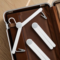 Thick fabric divider cosmetic bag, portable travel large-capacity storage bag, business trip luggage Toiletry Bag