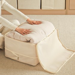 Oxford cloth thickened compression bag, large-capacity quilt storage bag, down jacket wardrobe expansion compression bag