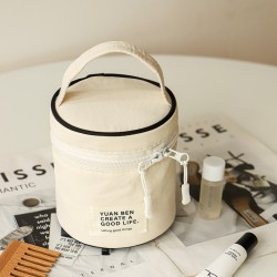 Cross-border cotton and linen hanging wall storage bags for behind-the-door storage, bedside cell phone storage bags, and dormitory hanging bags