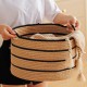 Factory-direct household cotton storage basket, multifunctional storage basket for toys, snacks, and sundries, large-capacity laundry basket
