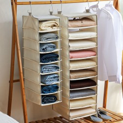Bedroom door storage hanging bag, thickened, multifunctional, dormitory student storage bag with multiple pockets, dropshipping available.