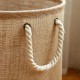 Jute Laundry Basket, Portable Cotton Rope Laundry Basket, Household Laundry Storage Basket, One-Piece Dropshipping Jute Laundry Basket, Portable Cotton Rope Laundry Basket, Household Laundry Storage Basket, One-Piece Dropshipping