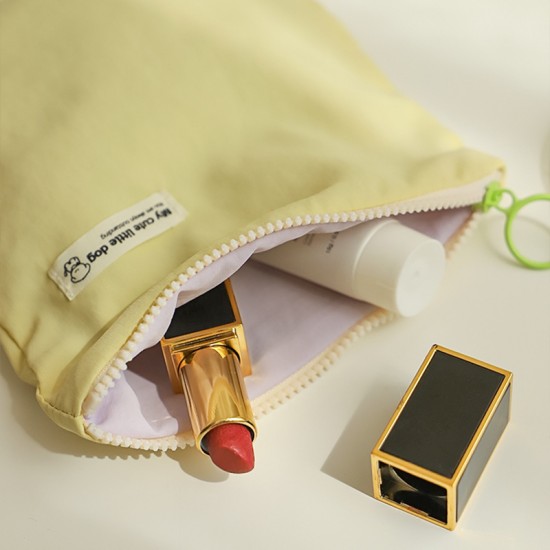 Waterproof nylon contrast color cosmetic bag, multifunctional storage bag, portable travel headphone, data cable, sanitary napkin and sundry bag Waterproof nylon contrast color cosmetic bag, multifunctional storage bag, portable travel headphone, data cable, sanitary napkin and sundry bag