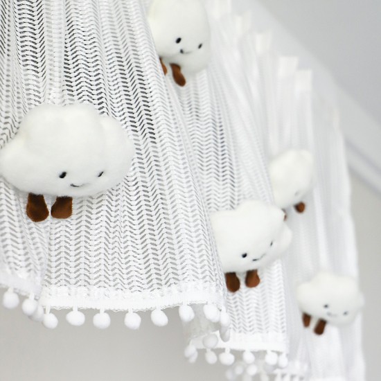 Herringbone yarn air conditioner windscreen, home use for postpartum care, baby bedroom, air conditioner air curtain, dust cover decoration Herringbone yarn air conditioner windscreen, home use for postpartum care, baby bedroom, air conditioner air curtain, dust cover decoration