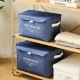 Household clothing and toy storage box, bedroom dustproof storage device with lid, foldable storage box, clothing storage basket Household clothing and toy storage box, bedroom dustproof storage device with lid, foldable storage box, clothing storage basket