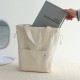 Pure Time Selected Large-Capacity Canvas Lunch Bag, Simple Office Worker Drawstring Insulated Lunch Box. Pure Time Selected Large-Capacity Canvas Lunch Bag, Simple Office Worker Drawstring Insulated Lunch Box.