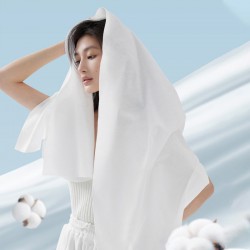 Thickened disposable bath towels, individually wrapped for business trips, thickened and enlarged adult wet and dry bath towels