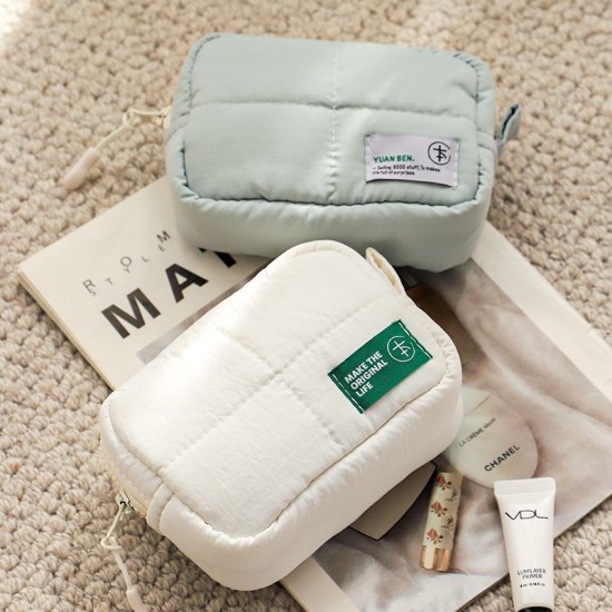 Essential travel nylon waterproof cosmetic handbag, sundry travel storage bag, toiletries luggage storage bag