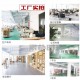 Creative wall-mounted cotton and linen fabric hanging bags, simple dormitory storage bags with large capacity for behind-the-door organization