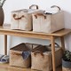 Tianshan cotton and linen wardrobe drawer storage box with compartmentalized clothing and pants storage Small storage baskets for household storage boxes Tianshan cotton and linen wardrobe drawer storage box with compartmentalized clothing and pants storage Small storage baskets for household storage boxes