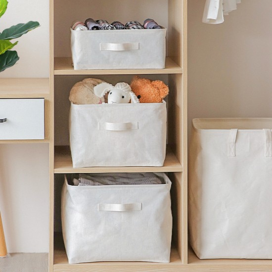 Japanese MUJI fabric storage basket, cotton and linen household toy, snack, and clothing storage box, drawer-style storage bin. Japanese MUJI fabric storage basket, cotton and linen household toy, snack, and clothing storage box, drawer-style storage bin.