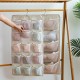Pure Time double-sided cotton and linen underwear hanging bag, multifunctional sock storage bag for home use, wardrobe expansion storage bag. Pure Time double-sided cotton and linen underwear hanging bag, multifunctional sock storage bag for home use, wardrobe expansion storage bag.