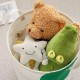 Tianshan cotton and linen fabric household large-capacity waterproof laundry basket, bedroom and living room sundry toy storage bin, laundry basket Tianshan cotton and linen fabric household large-capacity waterproof laundry basket, bedroom and living room sundry toy storage bin, laundry basket