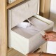 Tianshan cotton and linen wardrobe underwear and bra storage box Large-capacity, foldable household drawer-style storage box Tianshan cotton and linen wardrobe underwear and bra storage box Large-capacity, foldable household drawer-style storage box