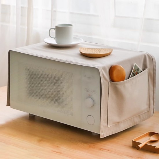 Japanese-style simple microwave dust cover, universal cover, heat dissipation cover, oven mat, waterproof, and oil-resistant cover. Japanese-style simple microwave dust cover, universal cover, heat dissipation cover, oven mat, waterproof, and oil-resistant cover.