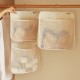 Japanese-Style Thickened Canvas Children's Storage Hanging Bag, Large Capacity, Wall-Mounted, Sundry Jewelry Storage Bag Japanese-Style Thickened Canvas Children's Storage Hanging Bag, Large Capacity, Wall-Mounted, Sundry Jewelry Storage Bag