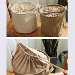 Fabric washed cotton tissue paper drawer, living room tabletop drawer, wall-mounted car tissue storage box, multifunctional