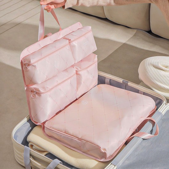 Multifunctional Seven-in-one waterproof travel bag, clothing storage bag, underwear and socks storage bag, portable storage and packing bag Multifunctional Seven-in-one waterproof travel bag, clothing storage bag, underwear and socks storage bag, portable storage and packing bag